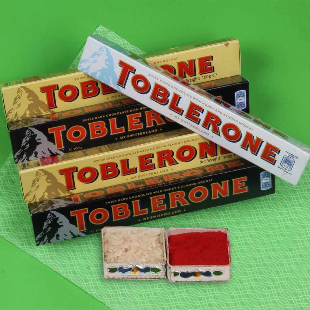 Bhaidooj Combo Toblerone Five Chocolates