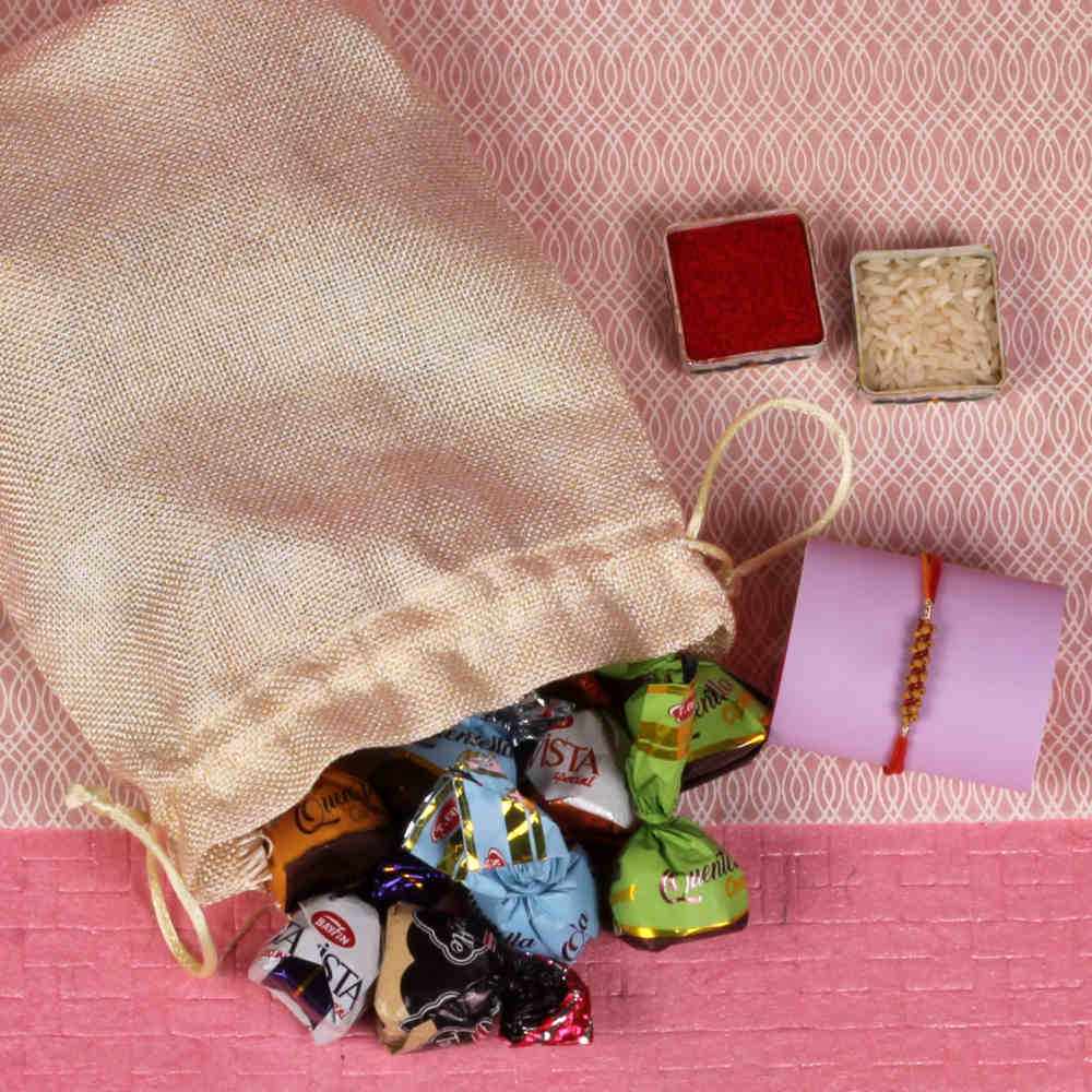 Rakhi Gift of Assorted Truffle Chocolate
