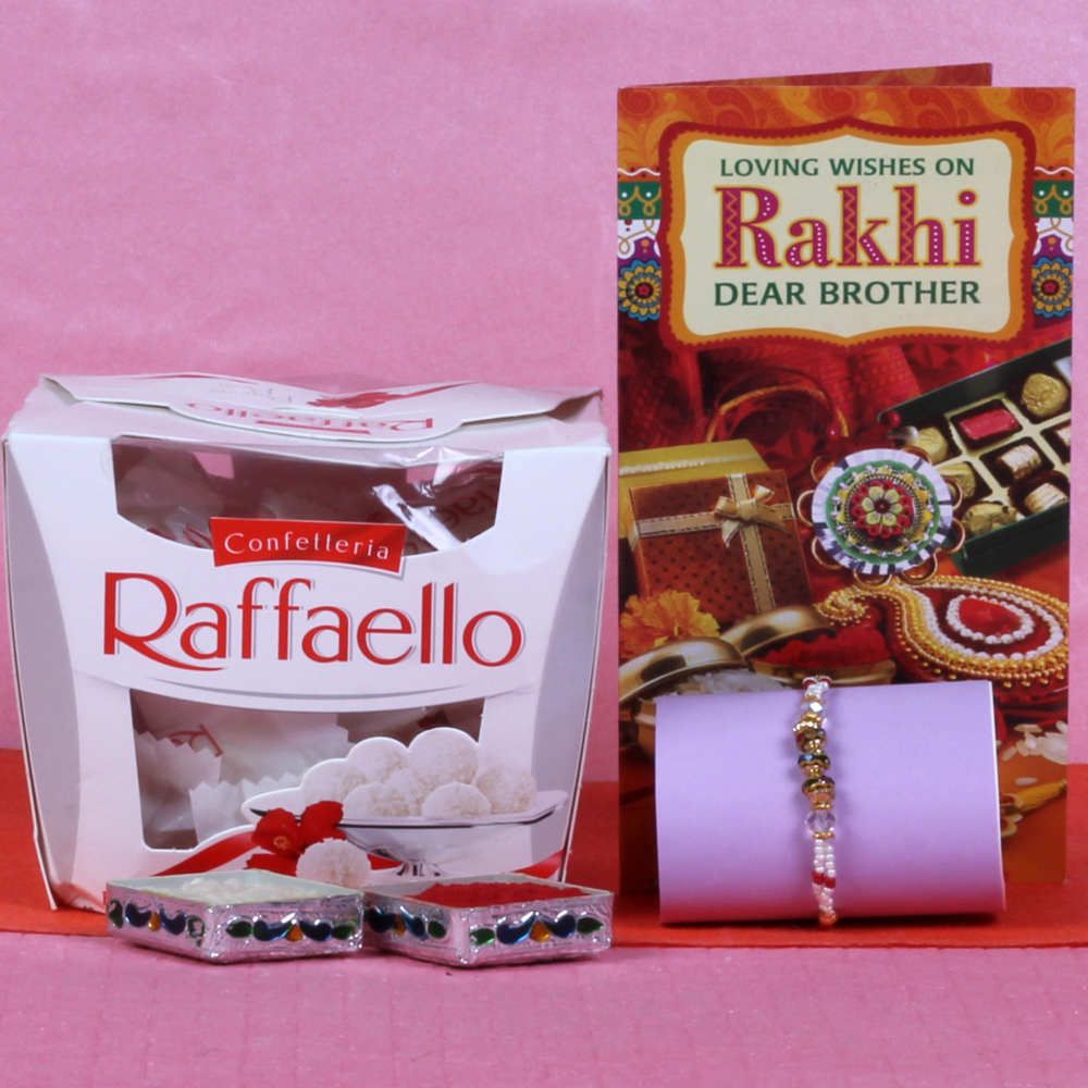 Rakhi with Raffaello Chocolate