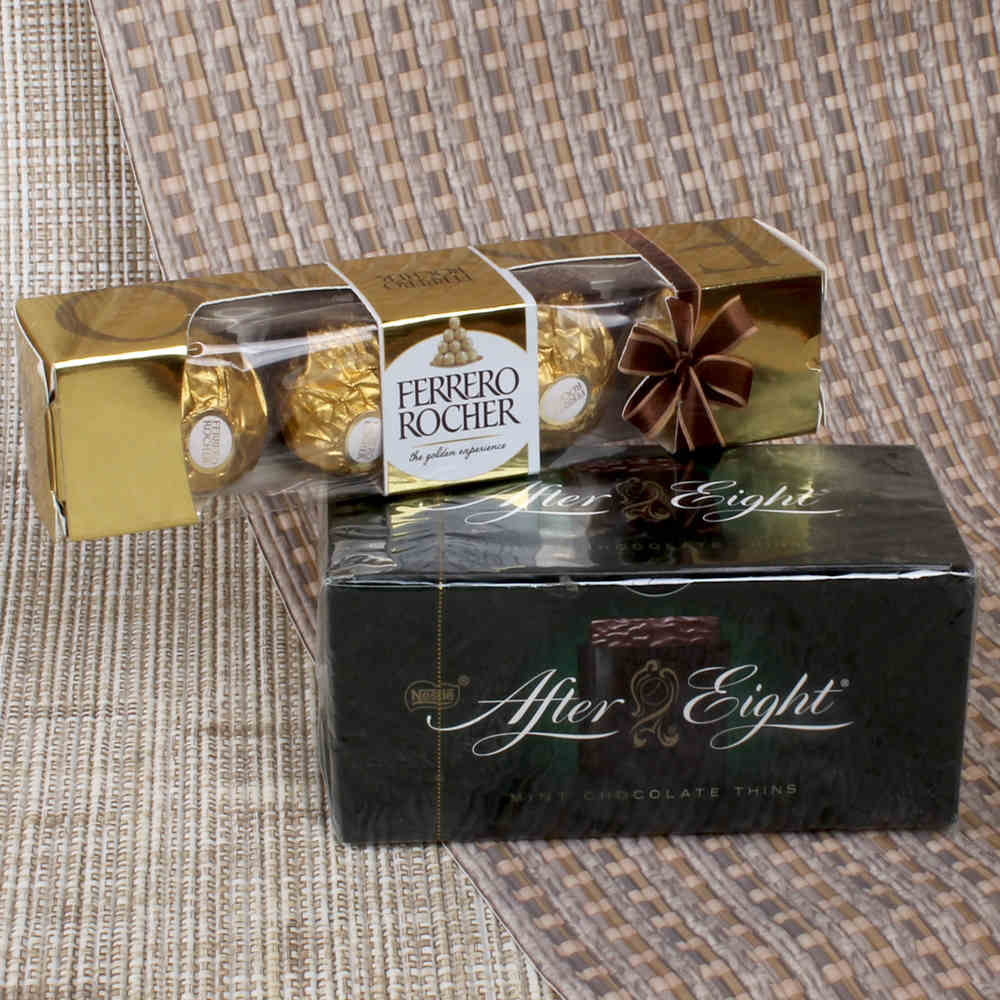 Ferrero Rocher and After Eight Chocolate Box