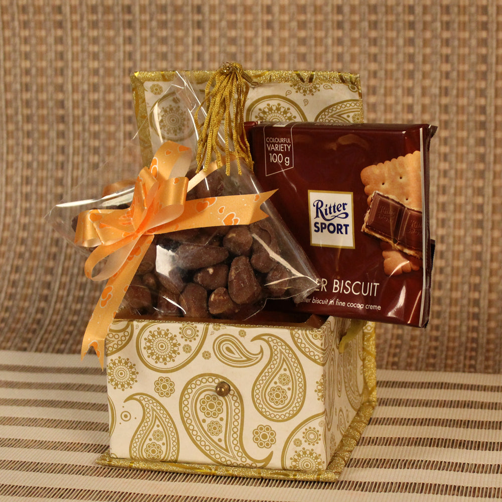 Ritter Sport with Chocolate Cashew