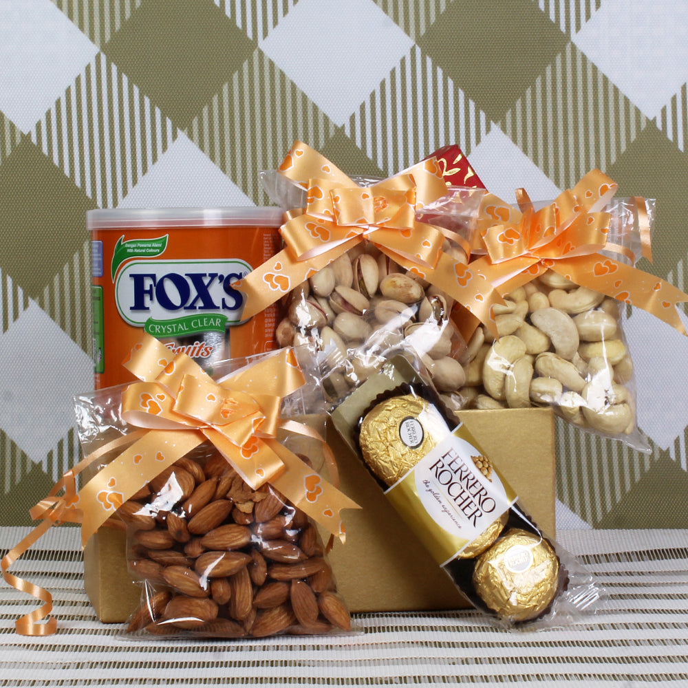 Fox Rocher Chocolates with Assorted Dryfruit