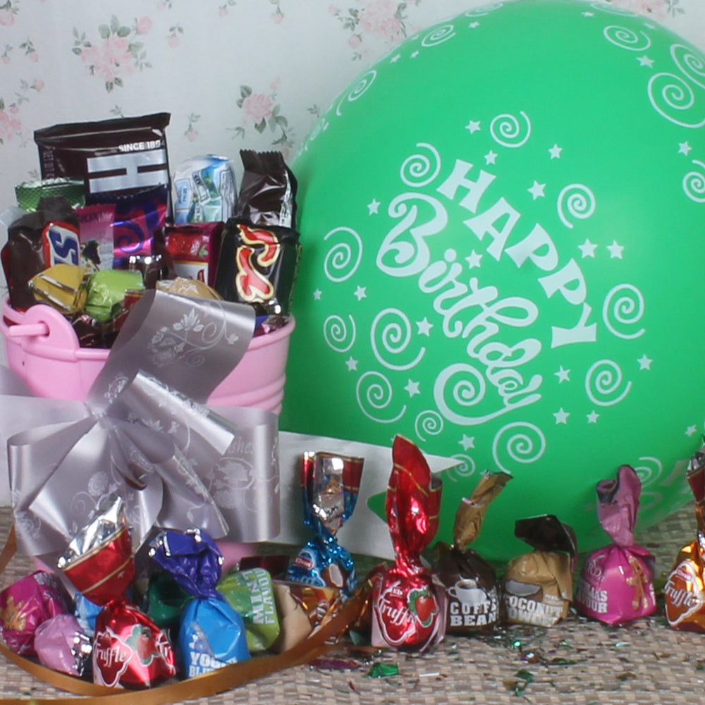 Birthday Bucket of Assorted Truffle Chocolates