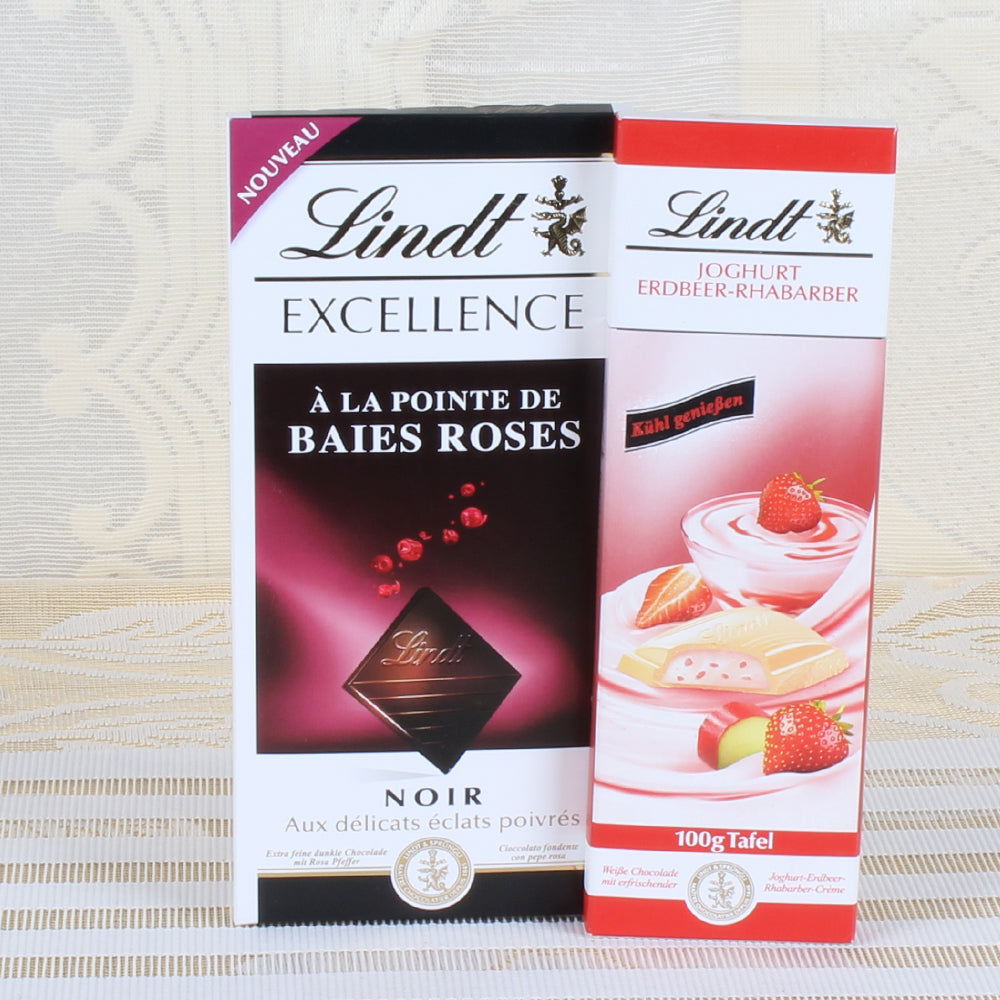 Lindt Two Chocolate Bars