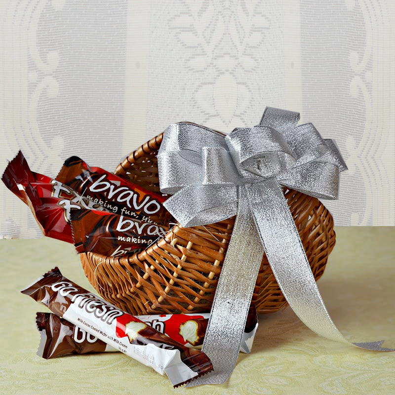 Gifts Basket of Imported Chocolates