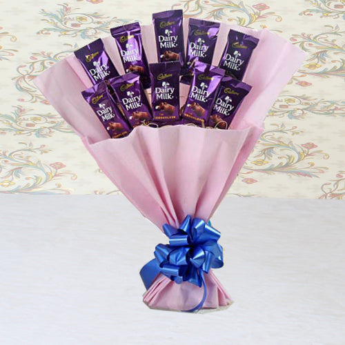 Beautiful Dairy Milk Chocolate Bouquet