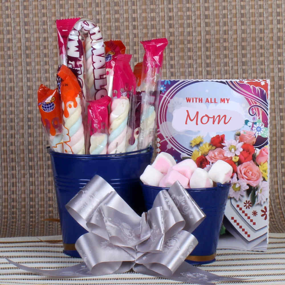 Yummy Marshmallow Buckets for Mummy
