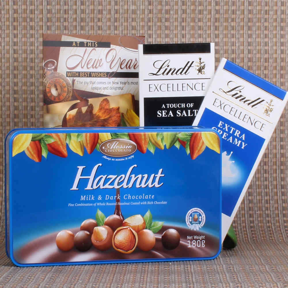 New Year Special Imported Lindt and Hazelnut Chocolates