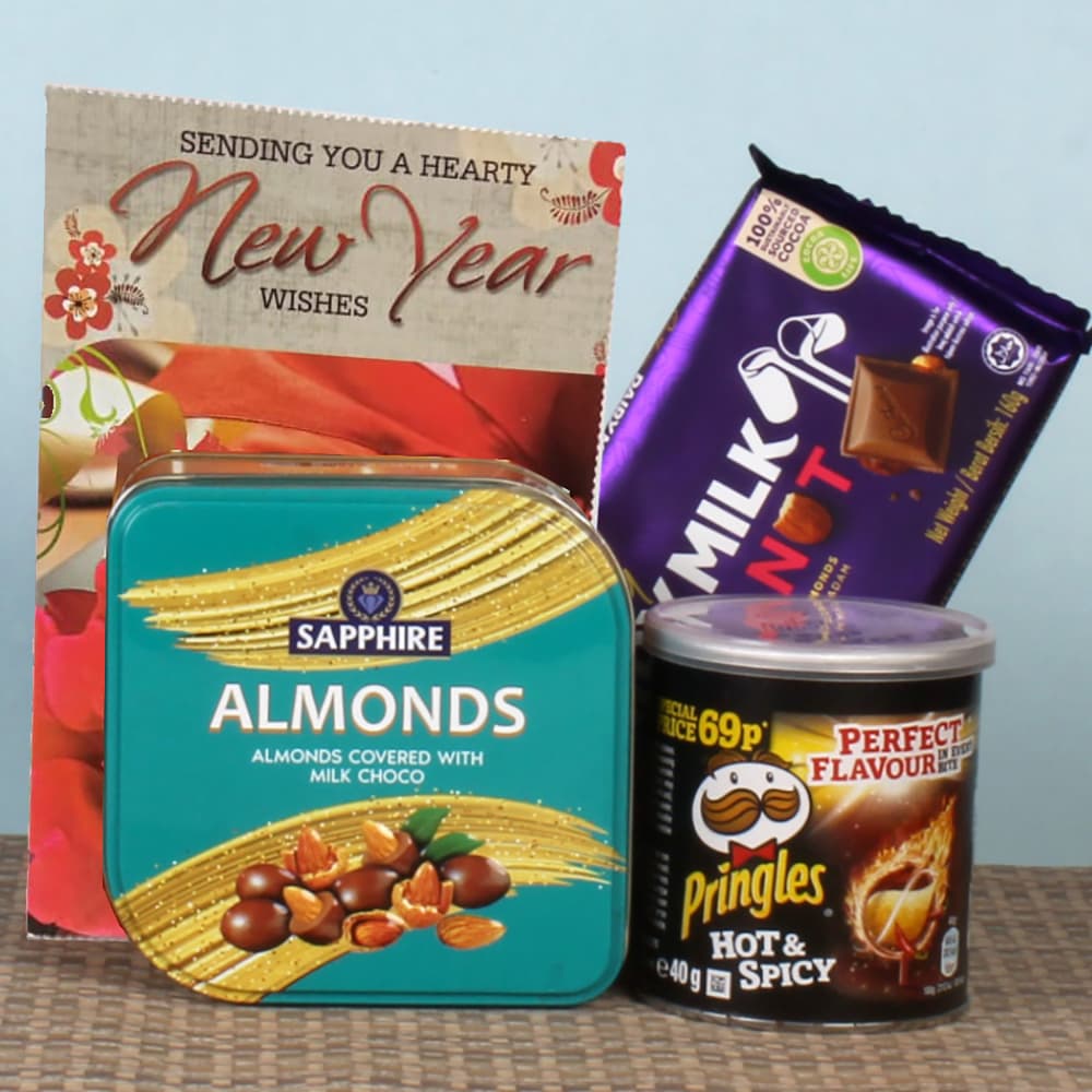 New Year Gift of Wafer and Imported Chocolate