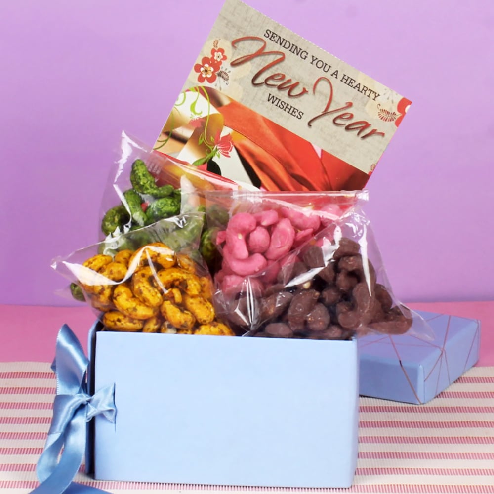 New Year Gift of Exotic Cashew Box