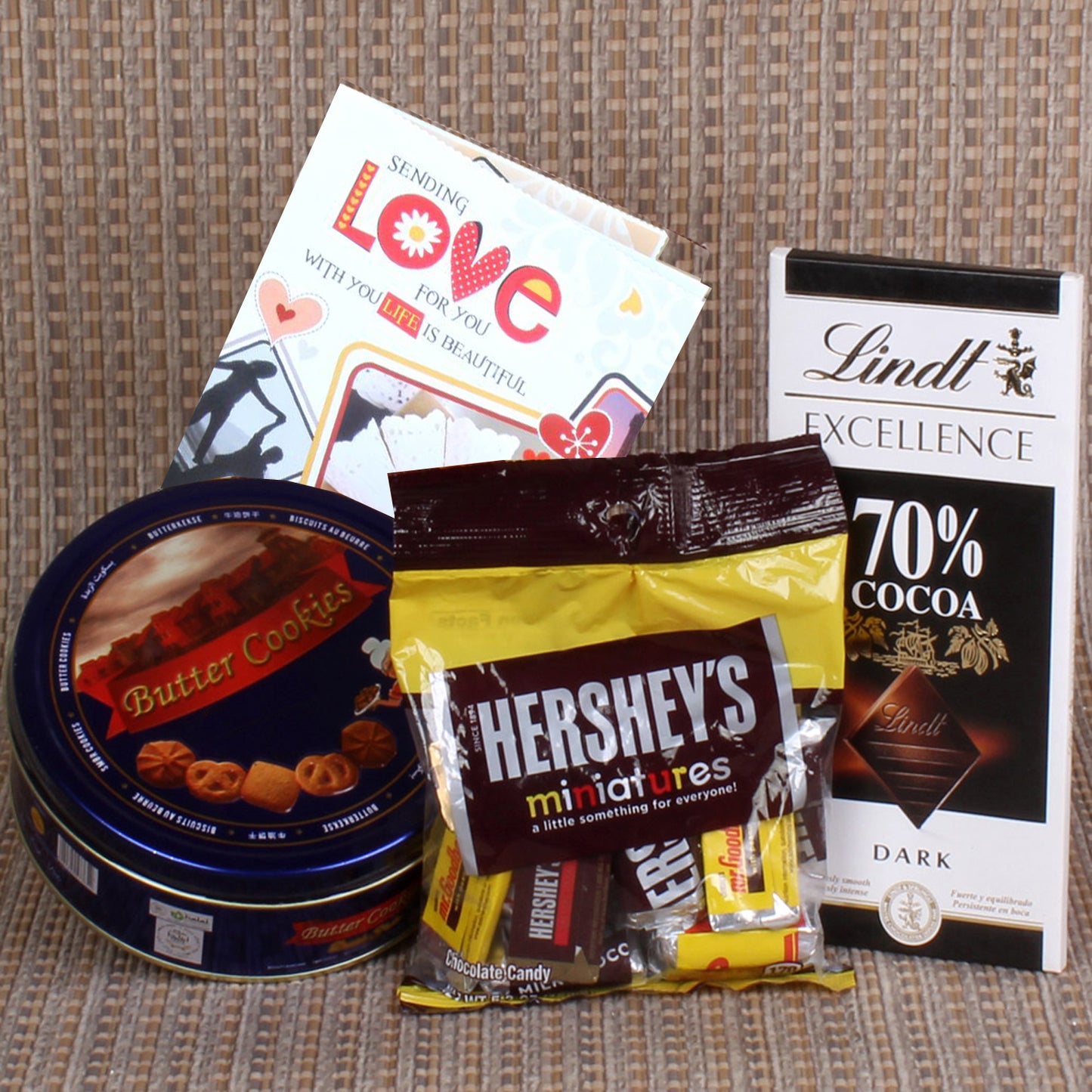 Imported Chocolates with Cookies Love Hamper