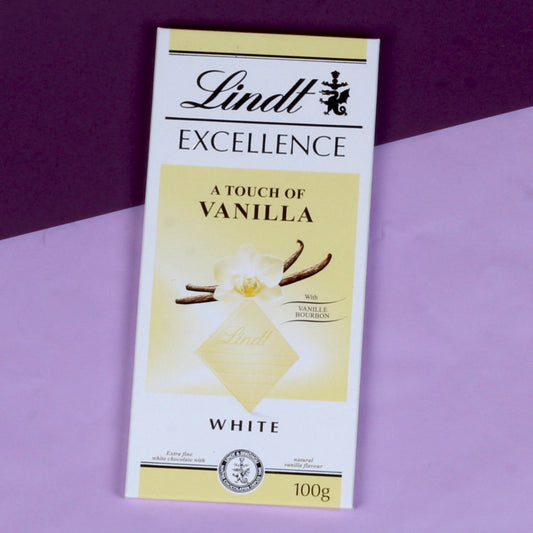 Lindt Excellence Vanilla White Chocolate Bar