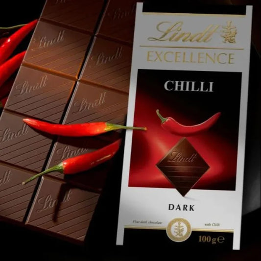 Lindt Excellence Chilli Dark Chocolate Bar