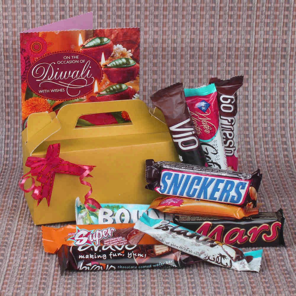 Imported Chocolate Bars Gift for Diwali