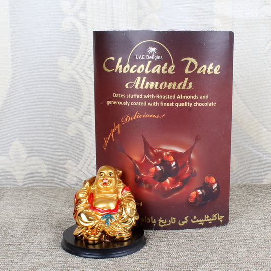 Chocolate Date Almonds and Laughing Buddha