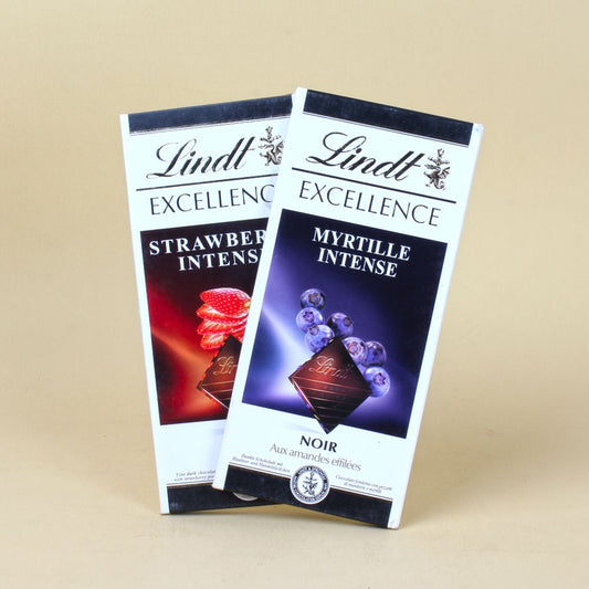 Lindt Excellence Strawberry with Blueberry Flavor