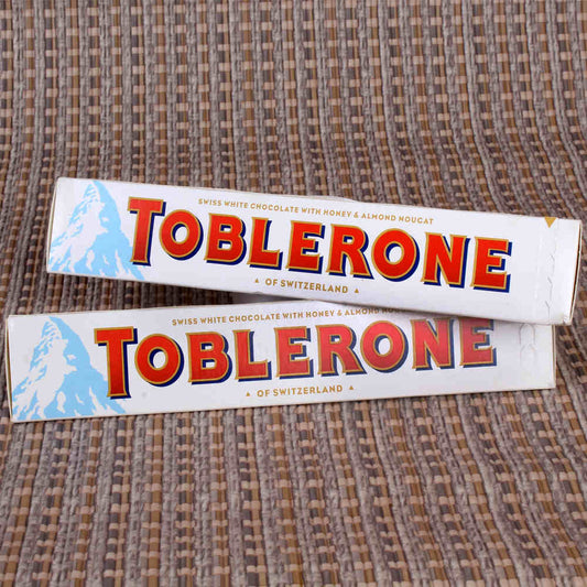 Imported White Toblerone Chocolate Bar
