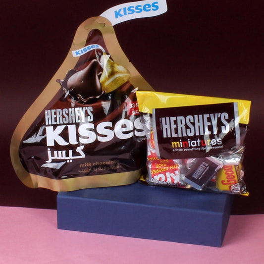 Hershey's Kisses Milk and Miniature Gift Box