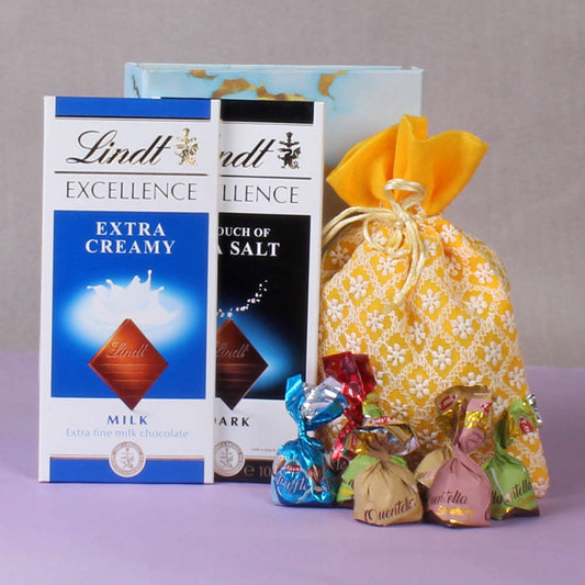 Assorted and Lindt Excellence Chocolate Combo