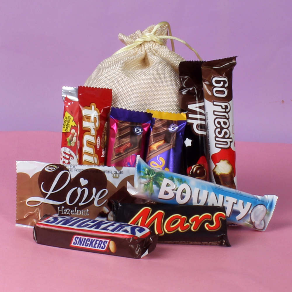 Imported Chocolates gift Bag
