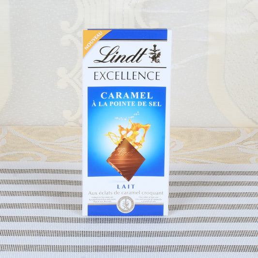 Lindt Excellence Caramel Chocolate Bar
