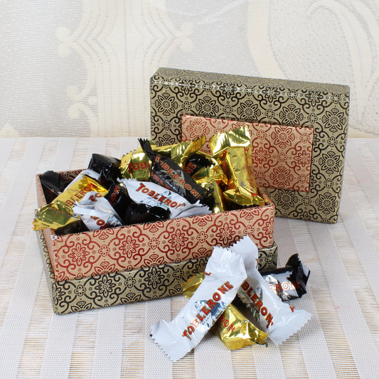 Gift Box of Mini Toblerone Chocolate