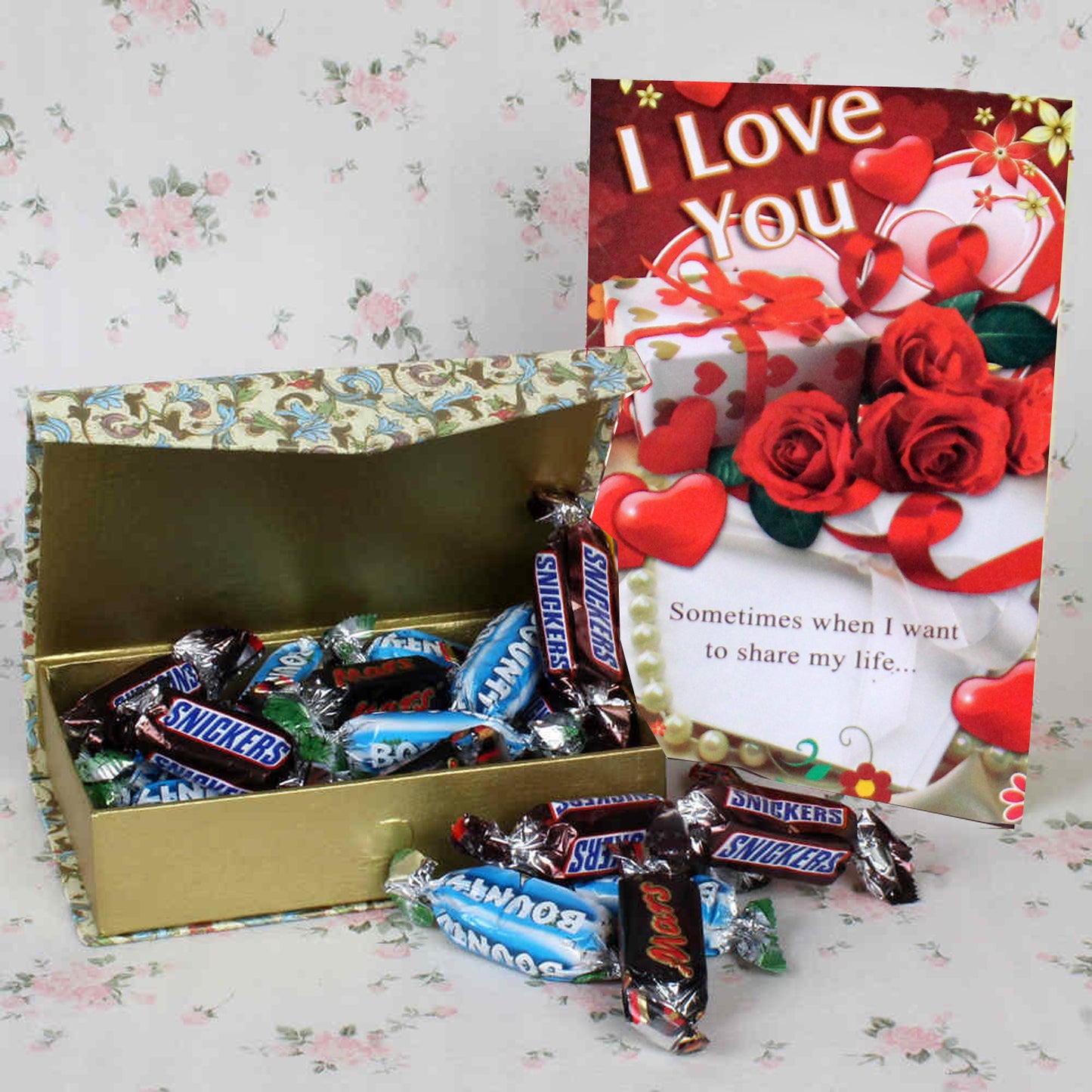 Valentines Day Hamper Imported Miniature Chocolates