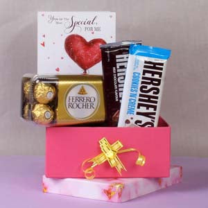 Valentine Yummy Choco Gift Hamper